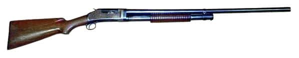 pump action shotgun