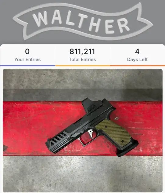 Win Nick Young's PDP Steel Frame Match - Walther Arms Giveaway