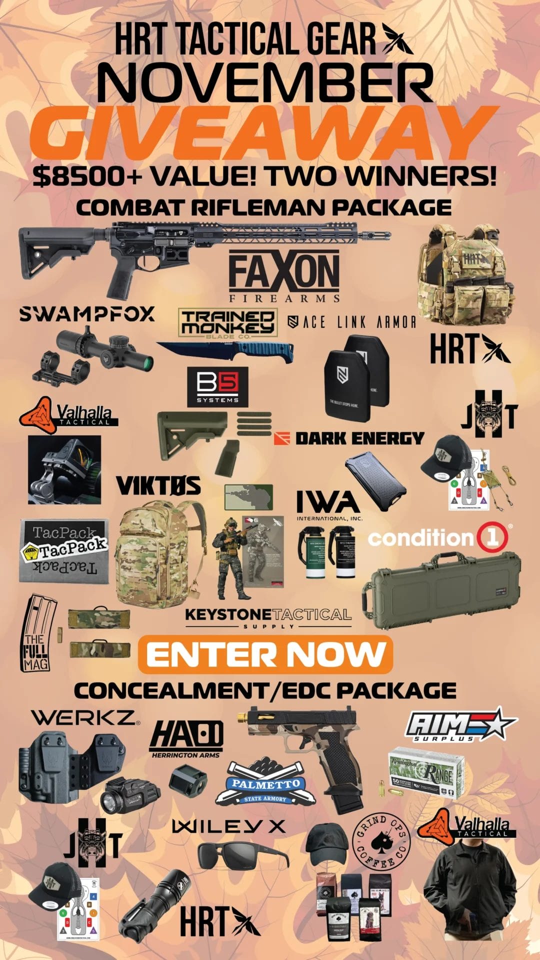 Win the Ultimate Combat Rifleman Giveaway – Over $8,500 in Gear for Two Lucky Winners!