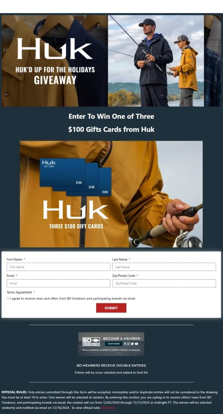 BD Outdoors Giveaway Win Exclusive Prize Pack!