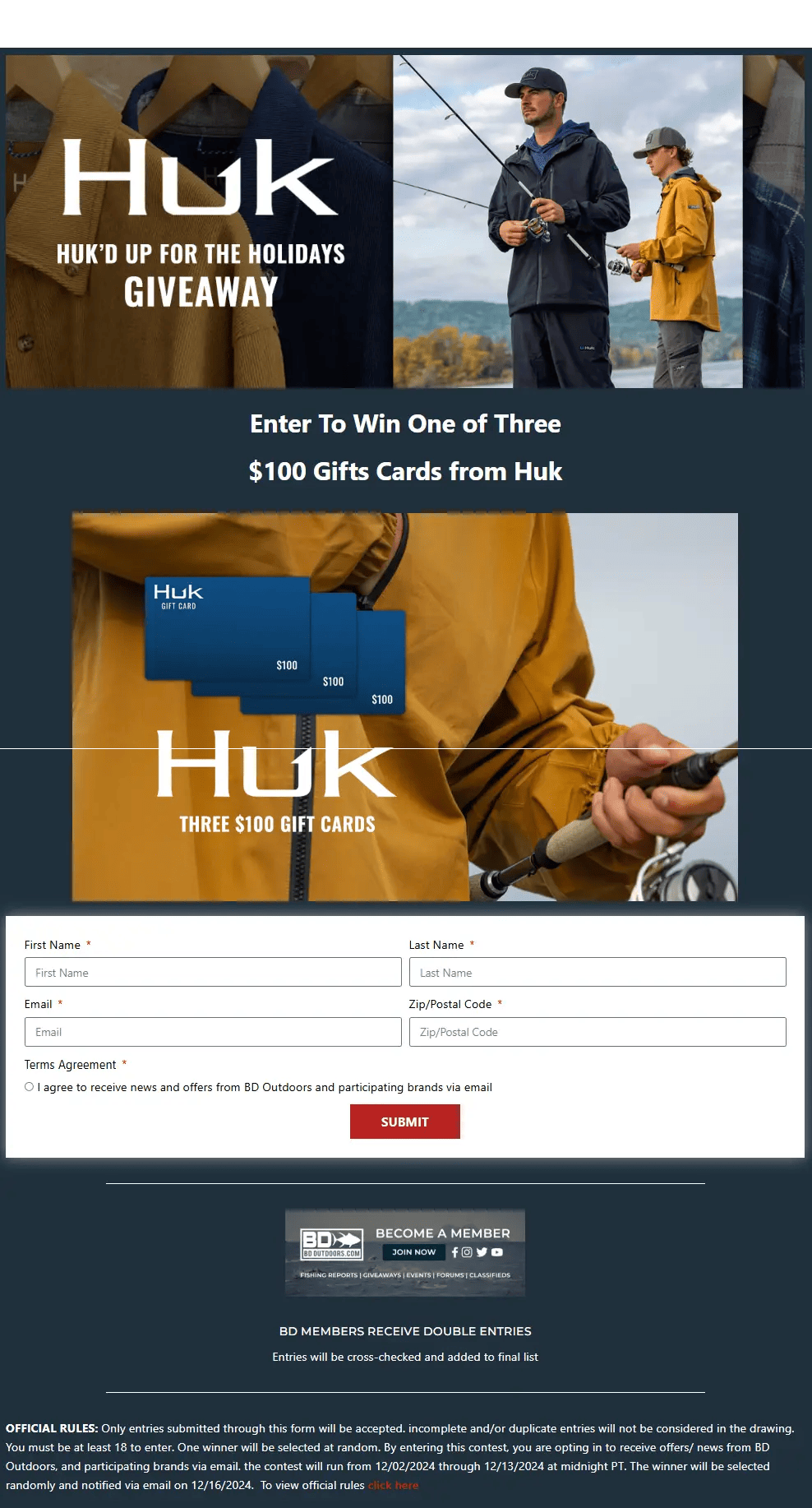 BD Outdoors Giveaway Win Exclusive Prize Pack!