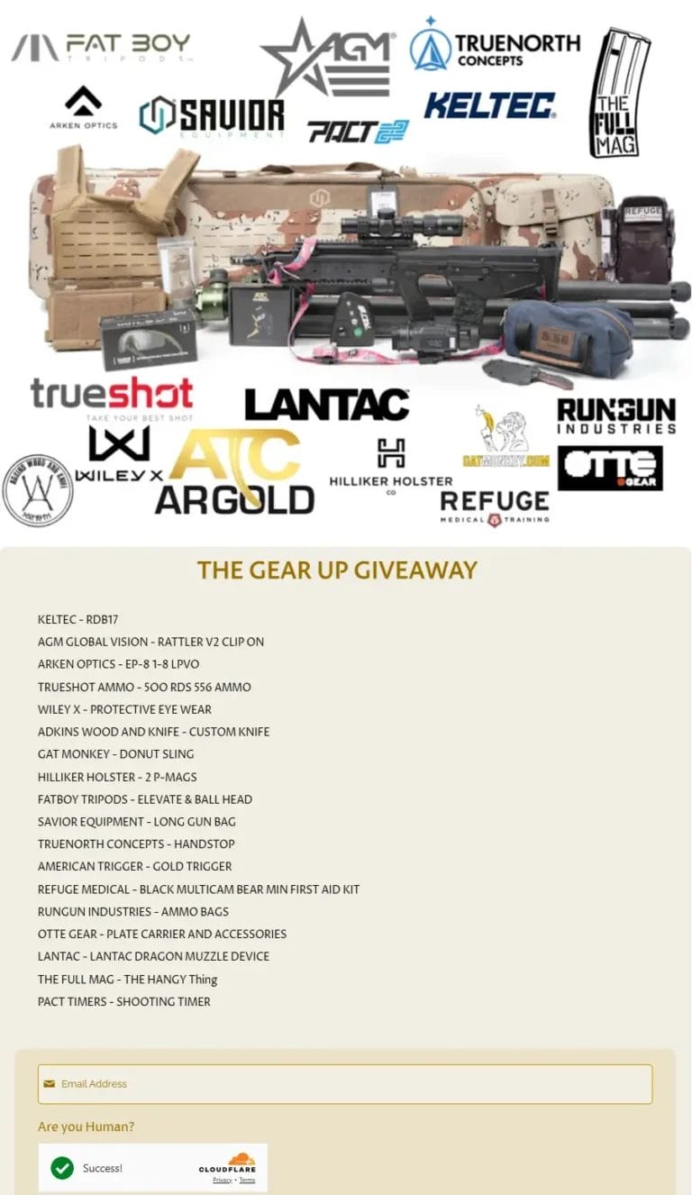 Gear Up Giveaway Win KelTec RDB17, AGM Rattler V2 & More!