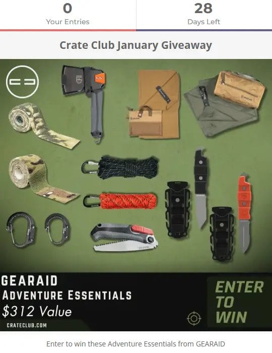Win Big with Crate Club's January Giveaway