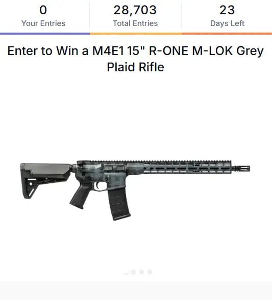 Win an M4E1 15 R-ONE Rifle in Aero Precision's December Giveaway!